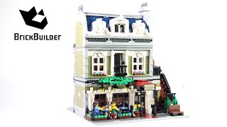 Lego Creator 10243 Parisian Restaurant - Lego Speed Build