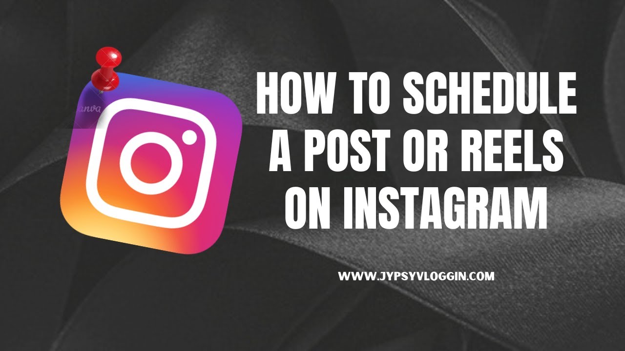 How To Schedule A Post Or Reels On Instagram - YouTube