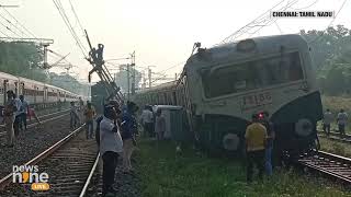 Suburban EMU Train Derailed at Avadi Railway Station, Chennai | News9