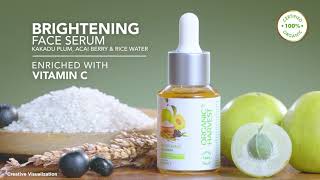 Organic Harvest Brightening Face Serum