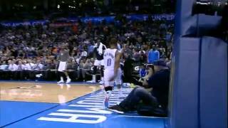 Westbrook s slam and baseline march!