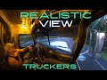 Realistic Truck Driver View / Shifting 18 Speed