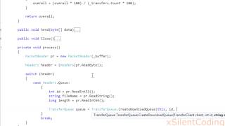 C# Socket File Transfer [1] - Transfer Client and Transfer Queue (5-5)