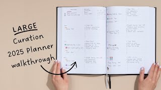 Curation 2025 Planner (Large) Walkthrough