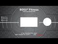 bosu® helm first look sample pushup bar exercises with katie kasten