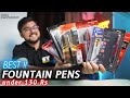 Best Fountain Pen under 130 Rs in India -10+ pens compared | Mega Stationery Haul | Student Yard🔥🔥🔥