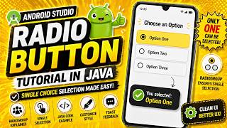 ANDROID - RADIO BUTTON TUTORIAL IN JAVA