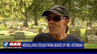 Medallions Stolen From Graves of Ind. Veterans