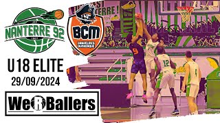 Nanterre92 vs BCM Gravelines U18 Elite 29/09/2024 Highlights by We R Ballers