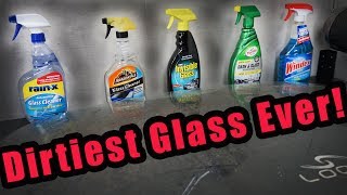 The ULTIMATE Glass Cleaner Test - Which one is the BEST?