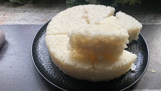 Rice Sago cake ||Steamed rice sago cale ||sago cake || Healthy breakfast