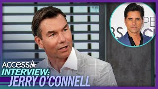 Jerry O'Connell REACTS To What John Stamos Said About Rebecca Romijn (EXCLUSIVE)