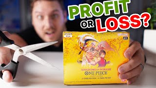 Opening an OP-04: One Piece booster box for the FIRST TIME! (Profit or Loss?)