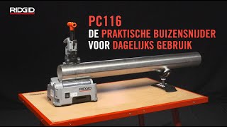 RIDGID PC116 Aangedreven buizensnijder