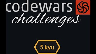 Codewars kata in javascript, Part 18 Not very secure