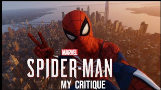 Spider-Man PS4 - My Critique