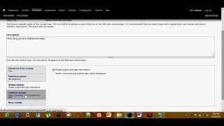 Drupal 7 | Creating Custom Content Type
