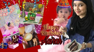 Aairah's Birthday Vlog | Huda Sisters Family Official