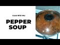 PEPPER SOUP: NIGERIAN PEPPERSOUP WITH DRY FISH #youtubeshorts #shorts