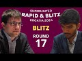 Maxime Vachier-Lagrave vs D Gukesh | SuperUnited Blitz Croatia Croatia 2024 | Round 17