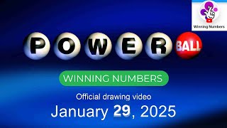 Powerball Lottery Results January 29, 2025: Winning Numbers \u0026 Winners Announced!