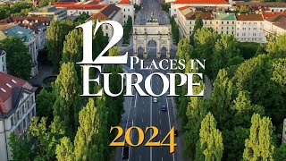 12 Amazing Places to Visit in Europe 2024 | Europe Travel Video