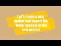 How to modularize the Android app and use the created module in another Android app?