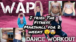Weight loss Journey| I tried the fitness marshall dance workout for 2 weeks 🤯😯
