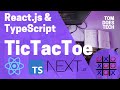 Build TicTacToe with React, TypeScript & NextJS (React hooks)
