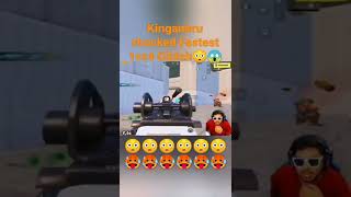 Kinganbru shocked fastest 1vs4 Clutch😳😱#shorts #bgmi #kinganbru #shocking#captainpriyanshu #lazenop