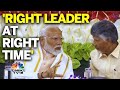 TDP's Chandrababu Naidu Calls Narendra Modi 'Right Leader at Right Time', Backs NDA | N18V