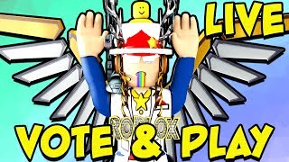 Roblox Live Steam Come Play Various Games That You Guys Vote On Bouncing Thru Games And Servers - new failboat roblox