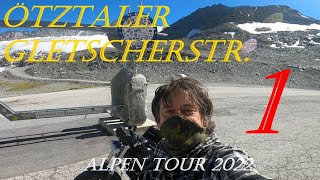 Ötztaler Gletscherstr. ( 1 )  Alpen Tour 2022 Harley-Davidson Fat Bob FXDF 🔥🤟 (RAW) 4K