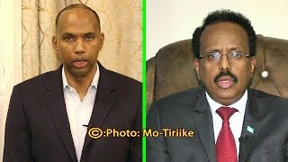 Madaxweyne Farmaajo Iyo Raisal Wasaare Khayre Oo Shacabka Fariin U Diray