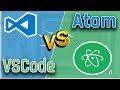 VSCode VS Atom Which Editor is Better For Software Development