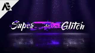 After Effects Tutorial: Cyber Glitch - Neon Logo Reveal (No-Plugin)