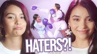 How We React to Drama w/ the Montoya Twinz | She's The B'Auss