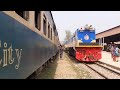 new engine 3013 with 752 down lalmoni express entering at gaibandha railway station