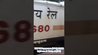 Light Run At Trichy Jn | 30680 Rpm Wap7