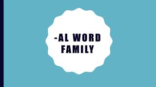 -al word family