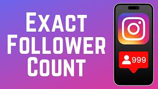 How to Check Your Instagram Follower Count 2026 (Full Guide)