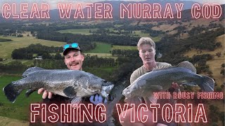 CLEAR WATER MURRAY COD FISHING VICTORIA - THE MOVIE : With Rousy Fishing