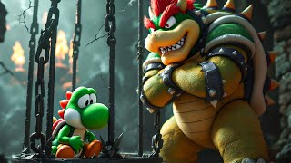 Bowser Kidnaps Yoshi – Mario enters Bowser's Castle to save His Friend #legomario