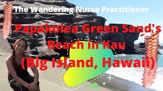 🧗🏾‍♂️Hiking to Papakolea Green Sands Beach in Kau District w/ GEOLOGIC HISTORY (HAWAII)