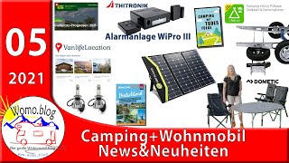 Camping + Wohnmobil News und Neuheiten 5/21