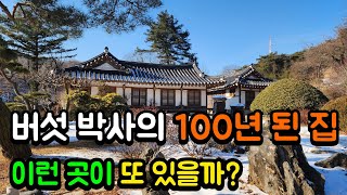 100년 된 전통 한옥과 특이한 버섯 정원 | 현세에 이런 곳이 또 있을까? 1부