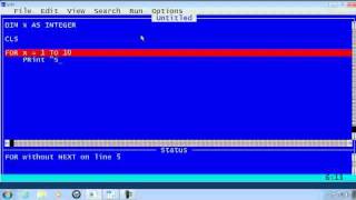 QBasic Tutorial 11 - For Loop - QB64