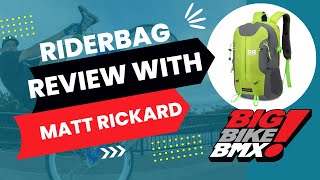 RiderBag backpack review with Matt Rickard