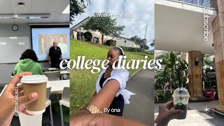 Week in the life of a Varsity College student/ #college #southafricanyoutuber #vlogs