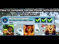 Realm defense - how to complete Heroes Power achievement? - easy way - part 1